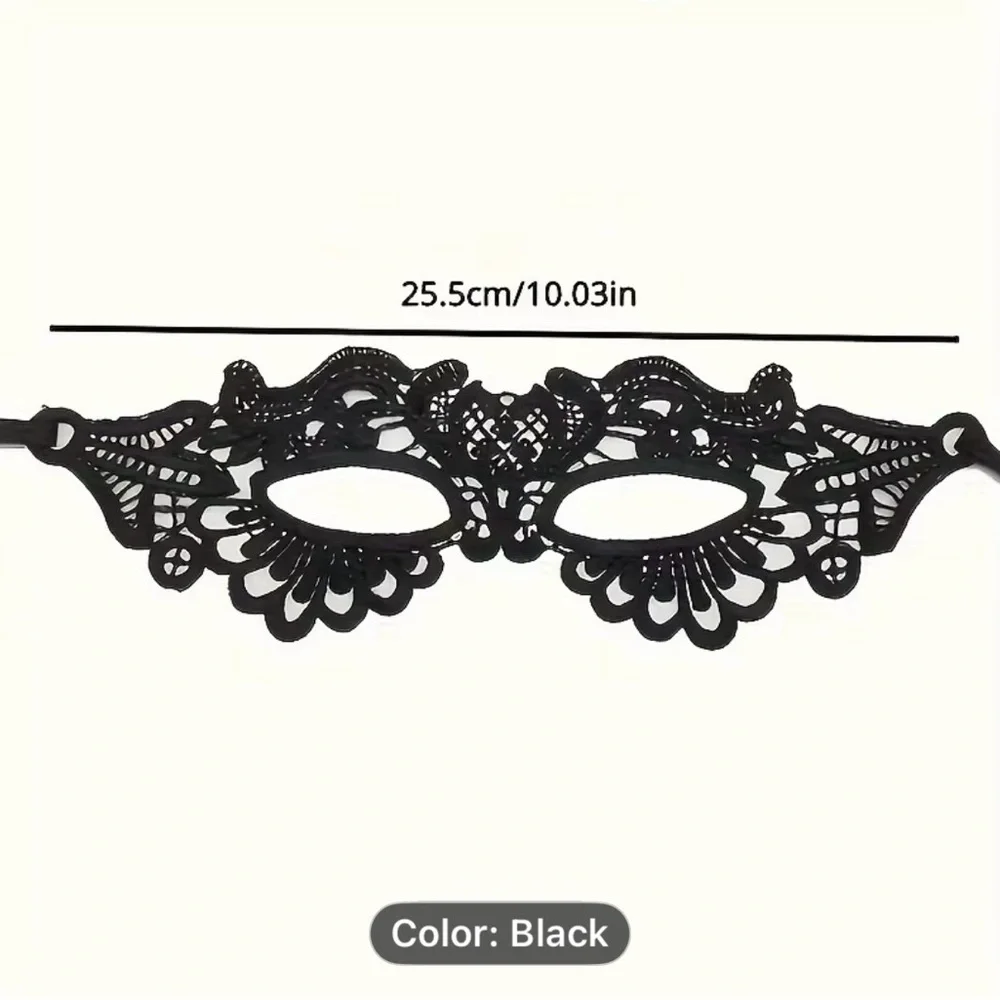Mask CAT EYES SEXY COSPLAY DOM COSTUME BDSM BLACK LACE BLINDFOLD 50 SHADES